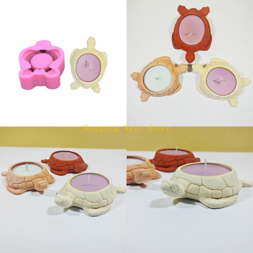 

KX4B Tortoise Shaped Silicone Holder Moulds for Candle Cup, Epoxy Resin, Home Decoration, Succulents Planter Molds China Mainland