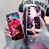 Holo Mori Calliope Clear Mobile Phone Case for Samsung Galaxy S25 S24 S23 S22 S21Plus FE Ultra Colorful Cover