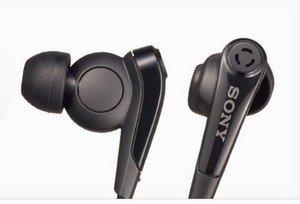 Sony Wireless Noise-Canceling Stereo Headset MDR-EX31BN with Mic