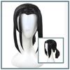 Žáruvzdorné vlasy Halloweenská párty Cosplay Anime Paruky Anime Mori Ogai Syntetické Unisex Černá Paruka s pěšinkou uprostřed