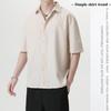 Short Long Summer Large Dress Short 2XL Men's Shirts, Sleeves, Sleeves, Clothes, Men's Size, Shirts, Casual, Breathable, Simple, Stylish, Loose, Soft,