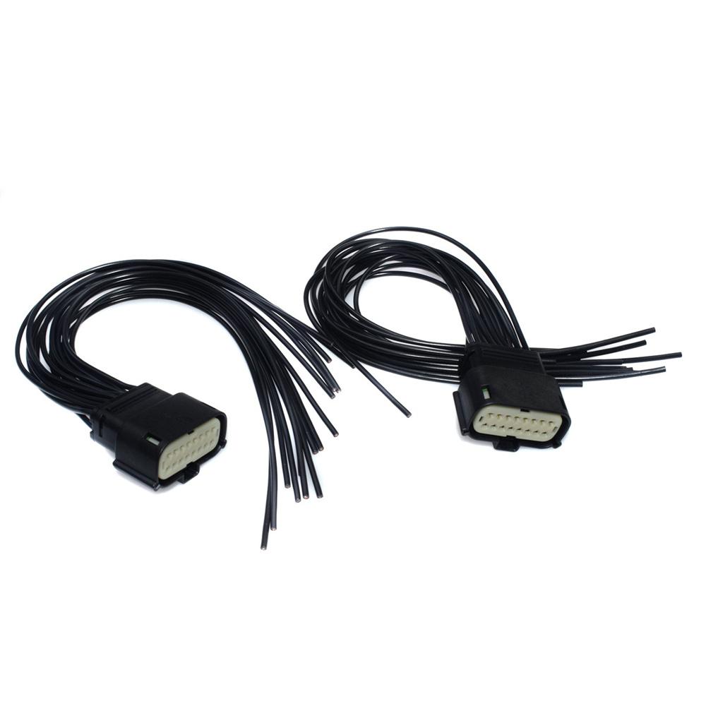 2Pcs Headlight Connector Pigtail For 2014-2018 Jeep Grand Cherokee Xenon HID SRT