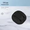 Multi-Hole Self-Adhesive Cable Organizer and Power Cord Holder