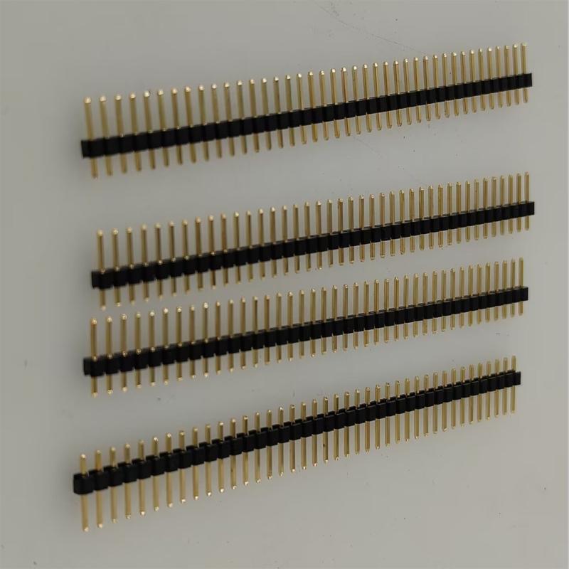 10Pcs 1x40P Straight Pin Header 2.54mm Pitches Single Row Male Plug Socket Breakaway PCB Board Pin Header Connectors