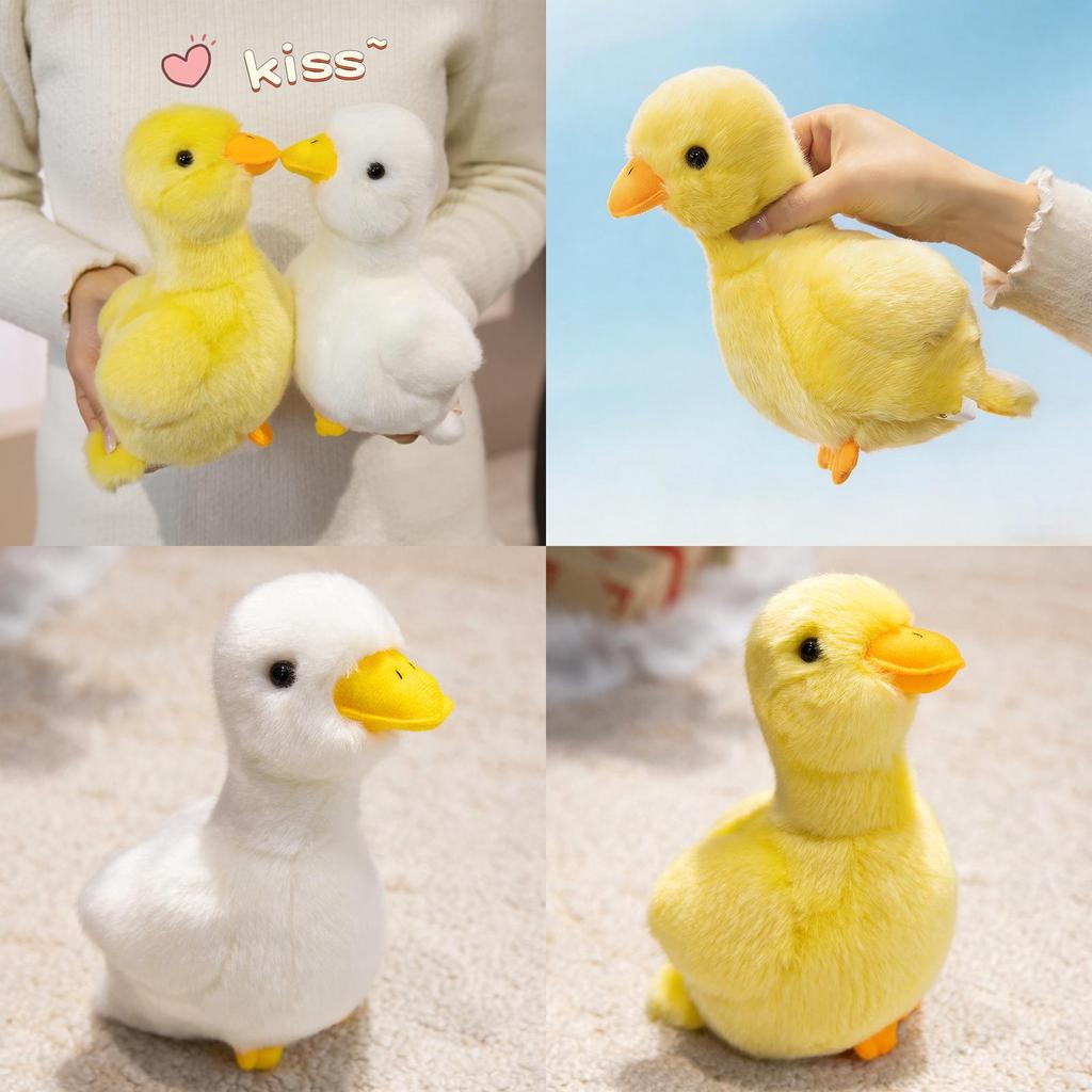 Soft Plush Duck Toy With Cute Cartoon Design For Kids And Teens Playroom Decor