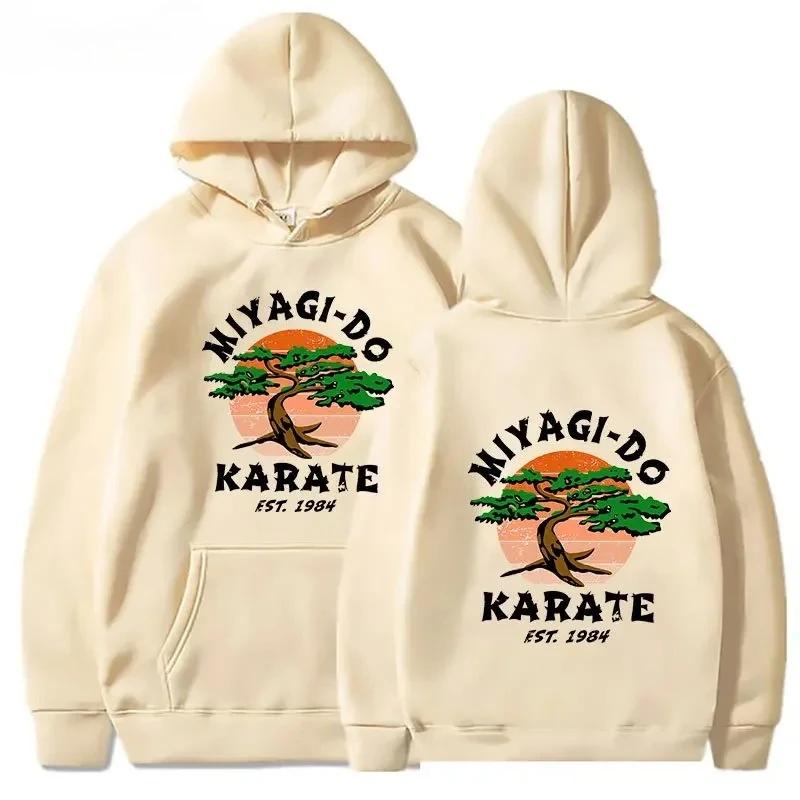 Classic Anime Hoodie Cobra Kai Miyagi Do Autumn and Winter Hoodie Men's Fashionable and Comfortable Pullover