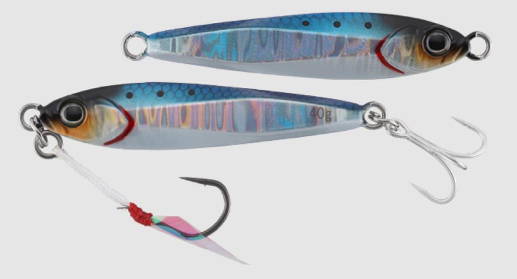 Jackall Metal Jig Big Backer 40 Grams Iwashi Magma (5433)