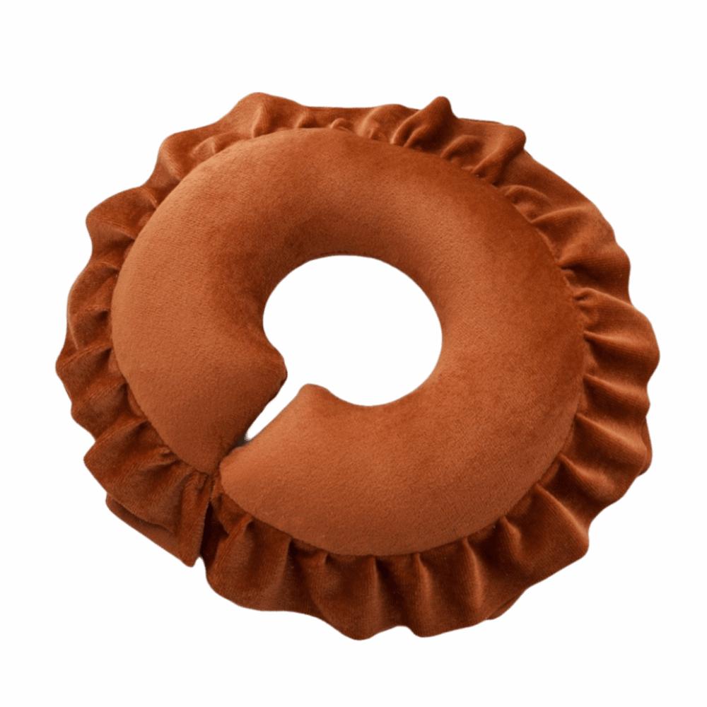 Comfortable Face Pillow Facial Support PP Cotton Massage Cushion Breathable Lightweight U-Shaped Neck Cushion Facial Treatments