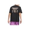 adidas Anthony Edwards Series Basketball FW24 Letter Logo Print Crew Neck Short Sleeve T-Shirt Men Tops Black IY1593