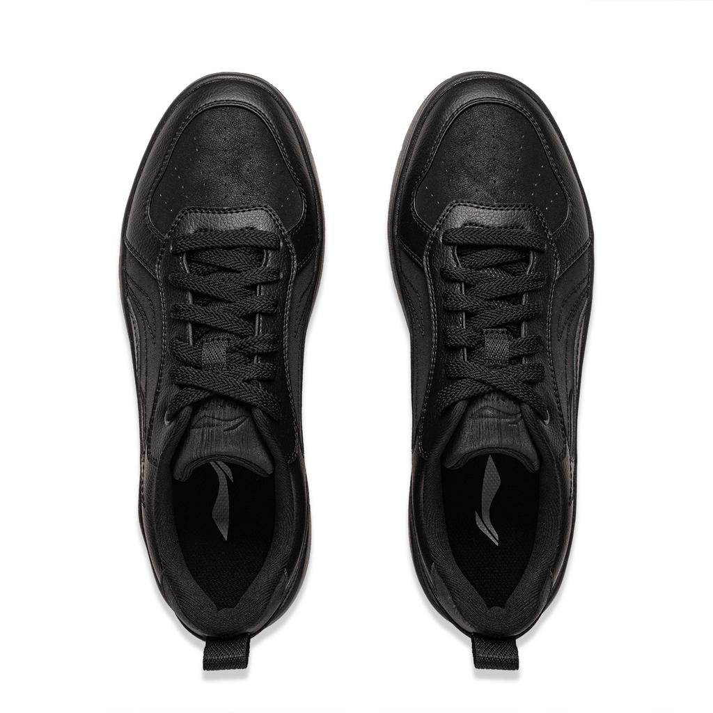 New LiNing Spike Years Anti Slip Wear Resistant Low Top Skateboard Shoes Men's Black AGCV311-6
