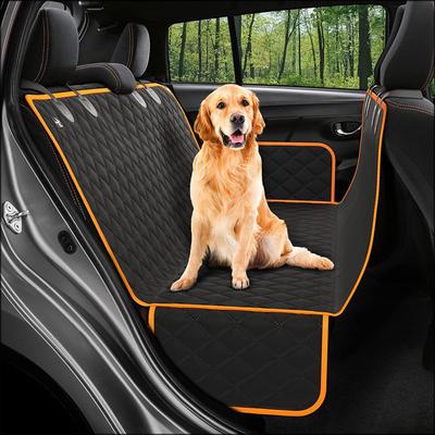 Protector para asiento de coche para perros, impermeable, portador de viaje para perros, hamaca, Protector de asiento trasero de coche, estera, portador de seguridad para perros, almohadilla de seguridad