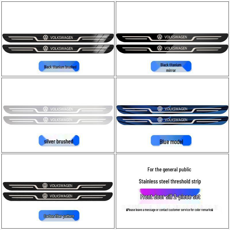 Ganzjahres-Willkommenspedal aus Edelstahl für 24/25 Volkswagen & Zhong 06