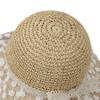 Straw Hat Female Japanese Small Fresh Lace Straw Hat Summer Travel Sun Protection Hat Big Brim Beach Sun Hat