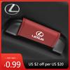Interior Stickers PU Leather Car Handgrip Protective Cover Anti-scratch Handle Case For F SPORT ES UX 300e GS GX IS LS LBX