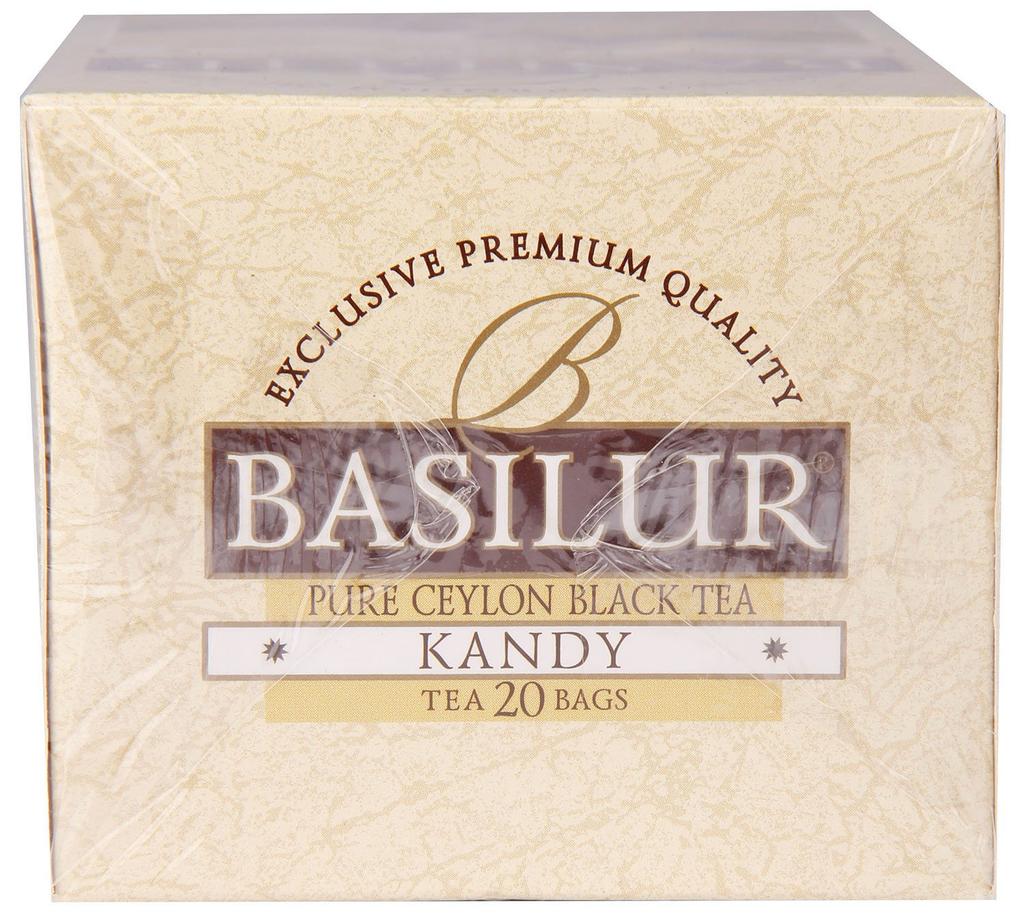 Basil Tea Black Tea Candy (25 Tea Bags) Ceylon [70261]