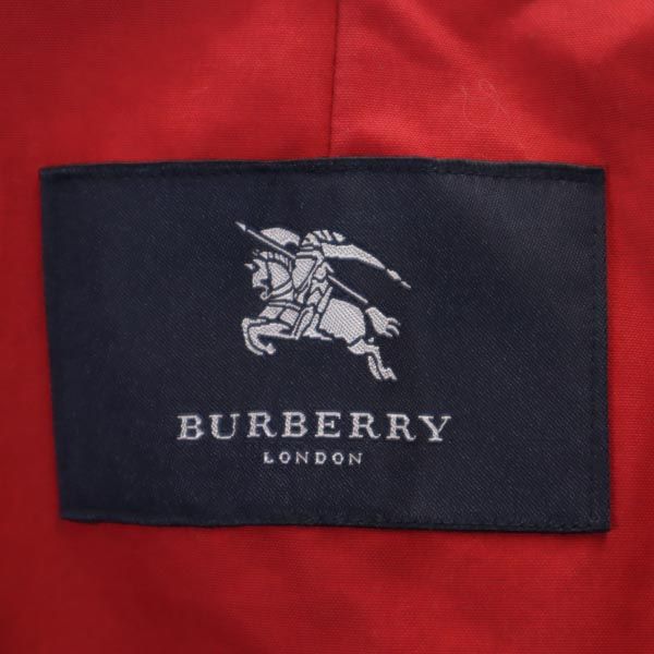 BURBERRY Sanyo Shokai 2WAY Jacket 9 Red With half liner Women Used