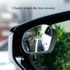 2x 360° Car Rotation HD Glass Adjustable for Parking Reversing Blind Spot Mirror