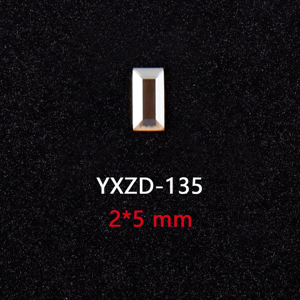 1440 Glas Diamanten mit flachem Boden Gold Champagner Speziell geformte Nageldiamanten DIY Tragematerial für Nägel Nagel Speziell geformte Diamanten Zubehör