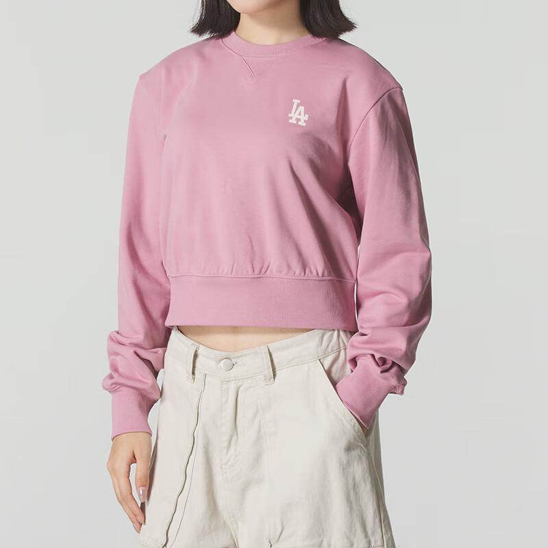 MLB Breathable Round Neck Simple Casual Comfortable Sweatshirt Women sweatshirt 3FMTB2054-07PKL