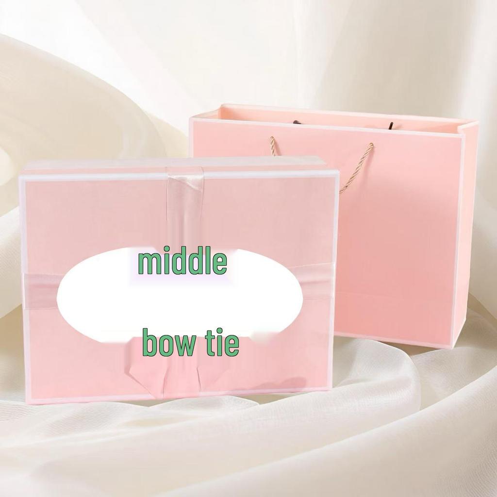 Large Square Bowknot Gift Box Set for Birthday, Lipstick, Perfume, Wedding, Bridesmaid Gifts