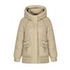 Long down cotton-padded clothes, female student bread clothes, loose and thickened cotton-padded clothes, leave-in women's cotton-padded jackets.