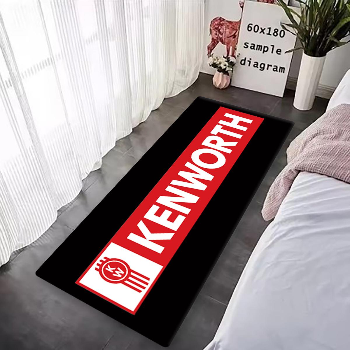 

K-Kenworth Top Truck Printed Carpets Living Room Kitchen Bathroom Anti-Skid Area Rug Kids Bedroom Mats Home Decor 40cm x 120cm