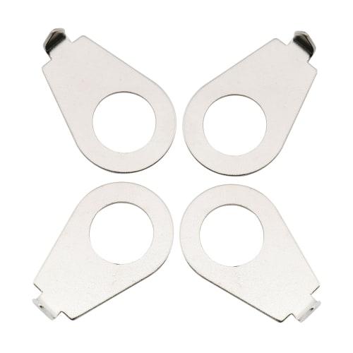 

Musiclily Pro 8.5mm Point Washers, Metric Steel, for Les Paul LP Electric Guitars, Chrome Nickel (Pack of 4)