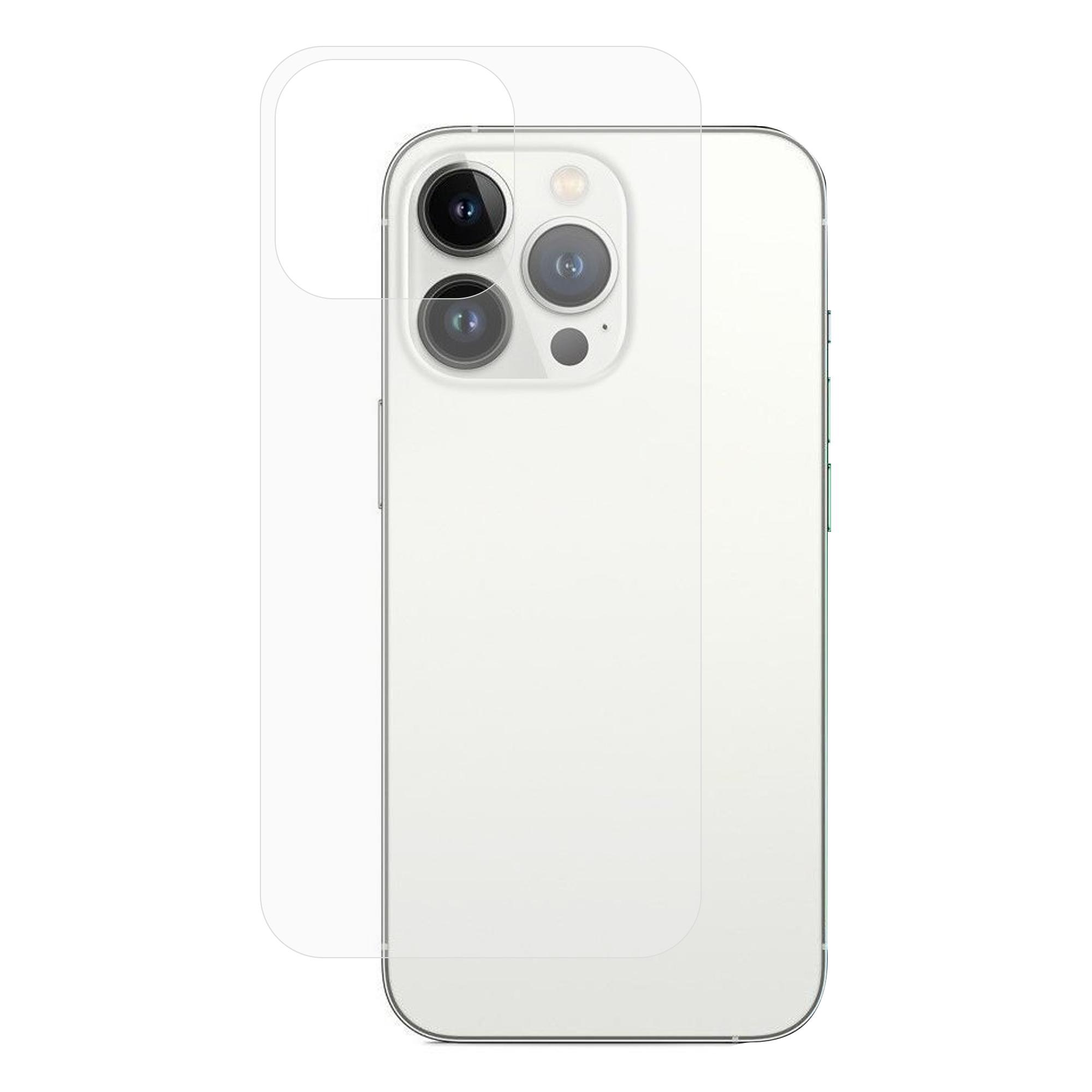 

Для iPhone 13 Pro Защитное стекло для задней панели 0.25 Закругленные края Полное покрытие Задняя пленка A