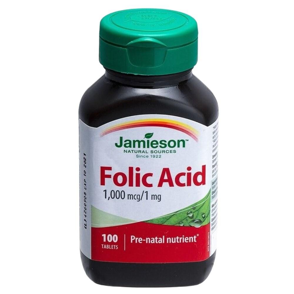 Jamieson Folic Acid 2 pcs 100 tablets