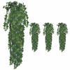 Artificial Ivy Stems Set 4 Pieces Green 90 Cm
