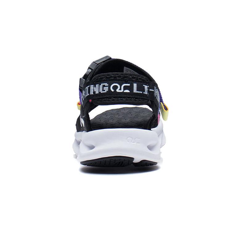 Li Ning YOUNG Sports Life Collection Sandal Black Pink Teenagers YKUS004-4