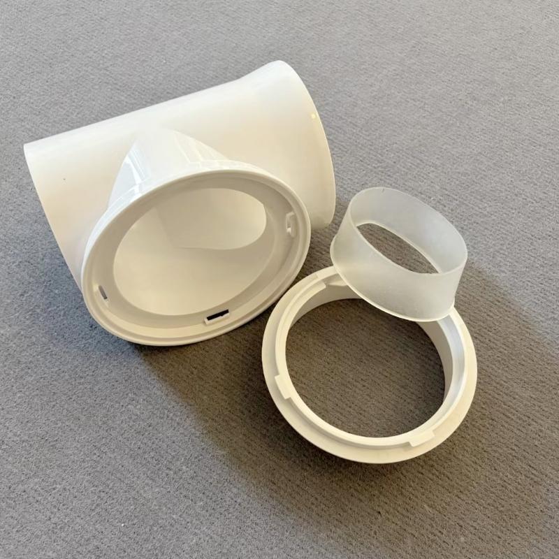 Practical Flexible Dryer Air Pipe Connector Heat Resistant Construction for Small Spaces and Improved Energy Efficiency