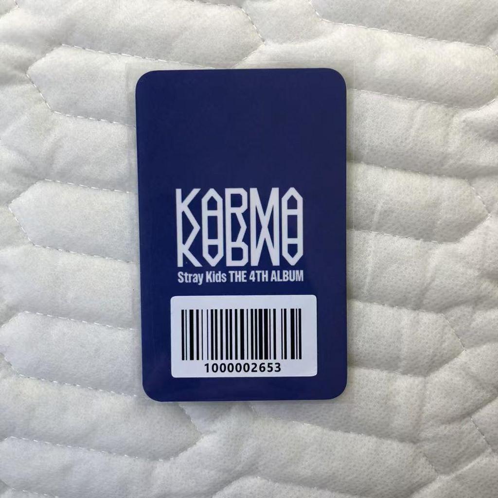 [USED] StrayKids KARMA FANS Purchase Bonus Changbin Trading Card