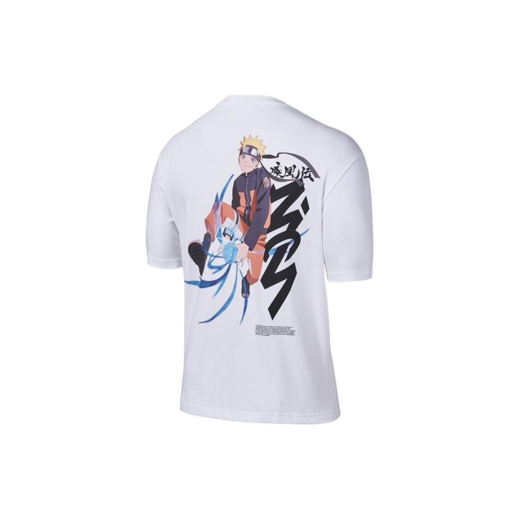 Jordan X Zion X Naruto T-Shirt (Asia Sizing) White Unisex Streetwear DQ6830-100