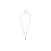 Vivienne Westwood Queen Saturn Pendant Necklace Women necklace Brass Silver 63020098W004W004