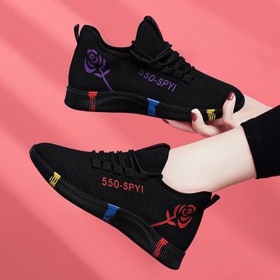 Modne buty Sportowe casual dla kobiet Outdoorowe buty do tenisa Lekkie Antypoślizgowe Oddychające Sneakersy Miękkie buty do chodzenia Zapatillas Mujer