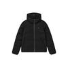 Fleece Quilted Straight Casual Down Jacket Women Outerwear Black F11W247902FBK