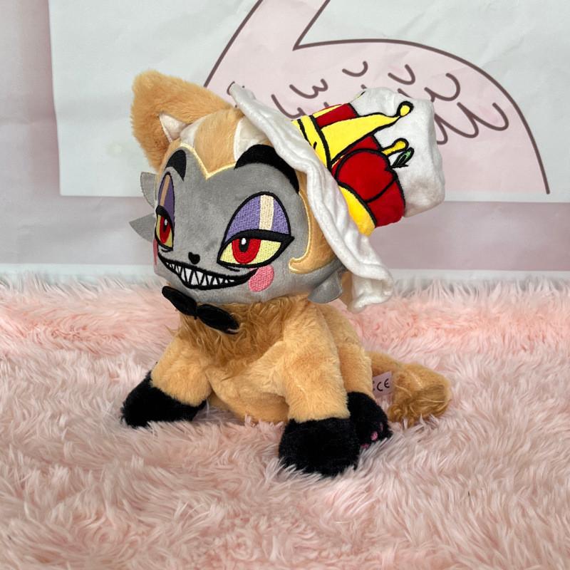 Hazbin Hotel Angel Kitty Plush Toy Adorable Helluva Boss Inspired Stuffed Doll For Fans Collectors