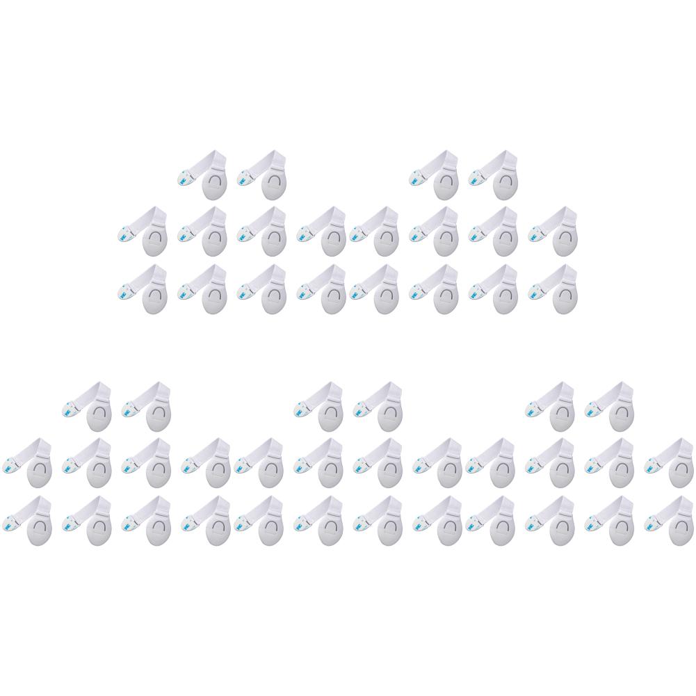 5-50 Pcs Kids Safety Cabinet Lock Baby Security Protector No Drilling Drawer Door Cabinet Lock Plastic Door Lock Safety Locks