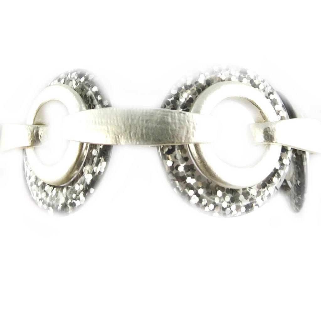 Dolce Vita [F9549] - Silver Gray 'Nora' Designer Bracelet