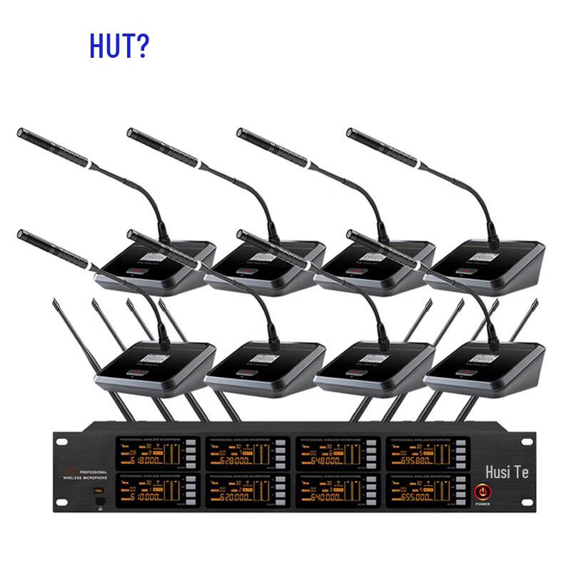 

Husite DC-120-8E Wireless Gooseneck Conference Microphone System (CN version)