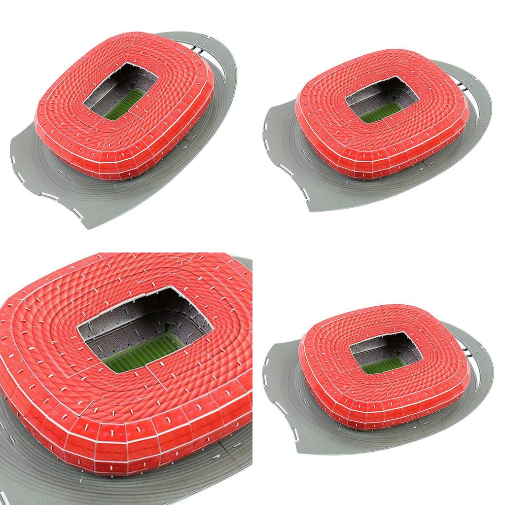 Exquisite 3d Puzzle Munich Allianz Football Field Model Handcraft Toy For Enthusiasts