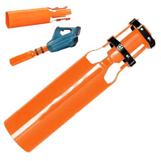 1/2Pcs Leaf Blower Air Booster with Strap Universal Leaf Blower Nozzle Attachment Faster Outdoor Yard Cleanup Lawn Care Leaf Blower Airflow Amplifier