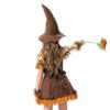 Halloween children's costumes funny dress up scarecrow pastoral farm dress up girl clown witch show costume