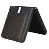 For Samsung Galaxy Z Flip7 5G Case Card Holder Litchi Texture Leather+PC Phone Cover
