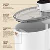 2.5L Wireless Cat Water Fountain Battery Operated Automatic Pet Water Fountain With Motion Sensor Dog Cat Water Dispenser Bowl