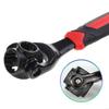 8-in-1 Function Socket Wrench 360 Degree Rotation Multipurpose Tiger Wrench  Home Maintenance