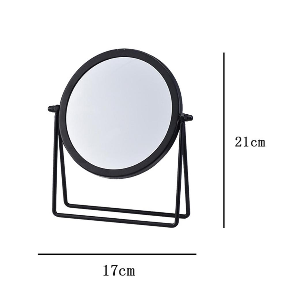 Desktop Makeup ° Rotation Mirror Small Stand Mirror for Tabletop