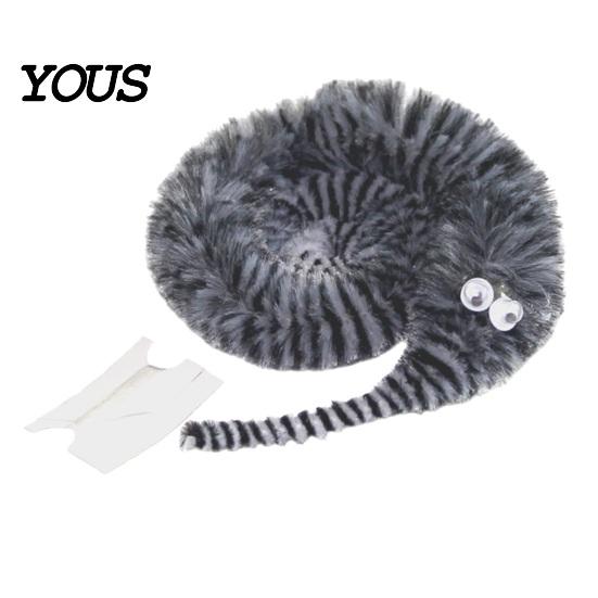 Sensory Toys for Anxiety 23cm Cute Worm Plush Toy, Fidget Caterpillar Twist Prop Handheld Tools with Big Eyes, Soft Stuffed Prank Toy Kids Party