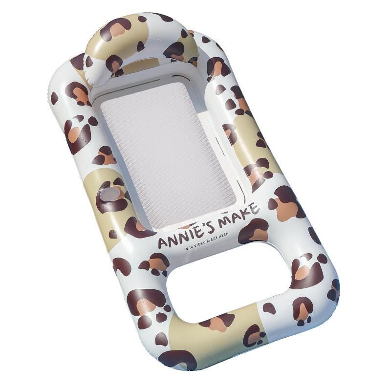 

Inflatable Double-Hole Sunshade Lounge Float